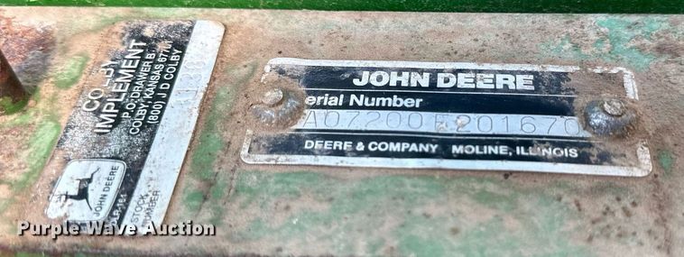 image for item KL9058 John Deere 7200 MaxEmerge 2  planter