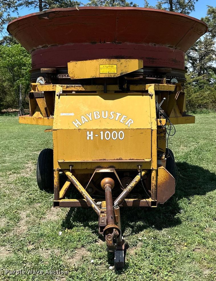 image for item KL9059 HayBuster H-1000  bale processor