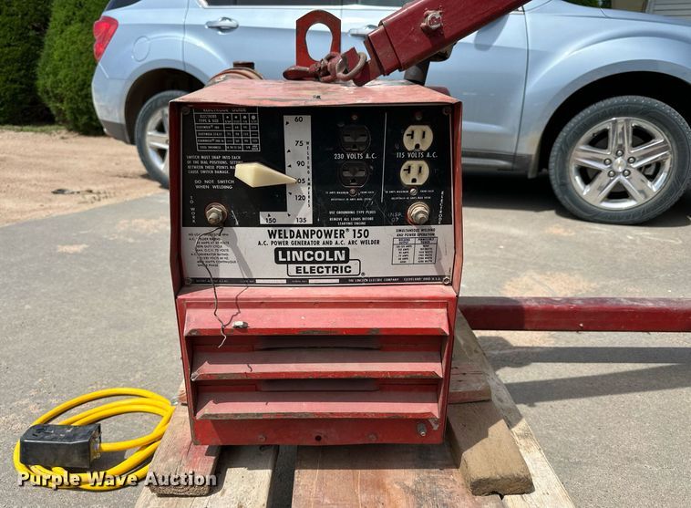 image for item KL9065 Lincoln Electric Weldanpower 150  welder/generator