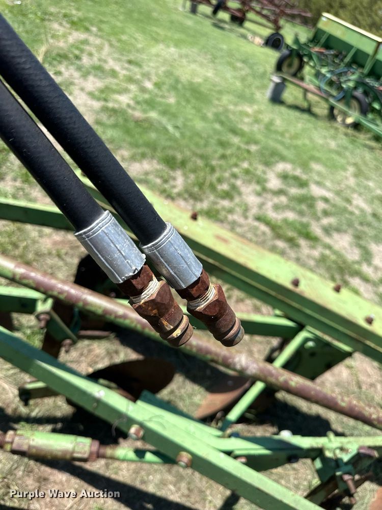 image for item KL9066 John Deere F145  six bottom plow