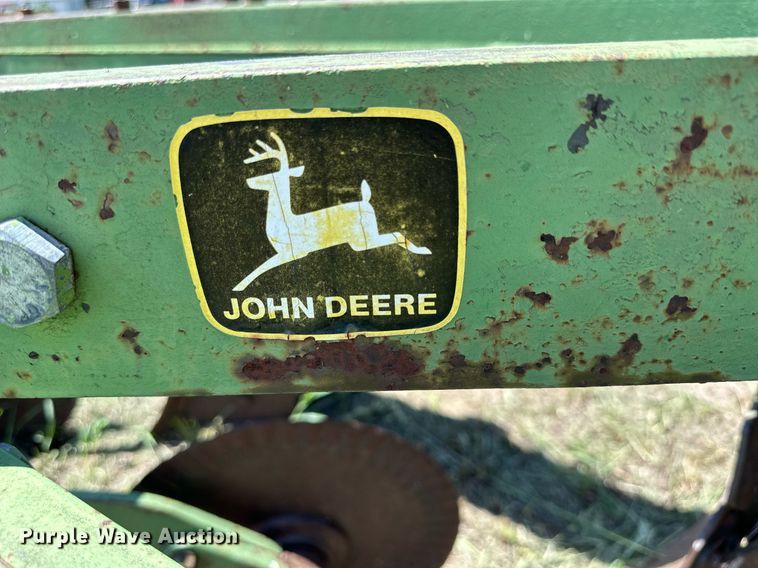 image for item KL9066 John Deere F145  six bottom plow
