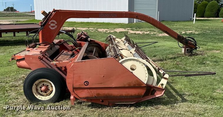 image for item KL9069 Hesston 1014 Hydroswing  swather / windrower