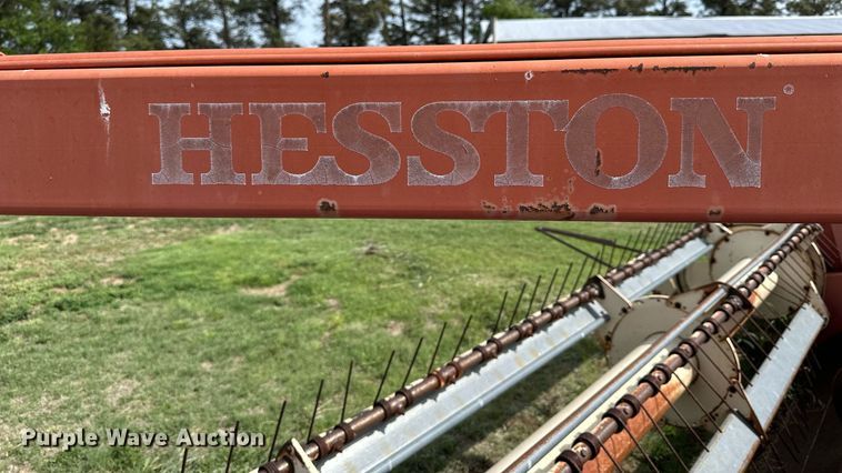 image for item KL9069 Hesston 1014 Hydroswing  swather / windrower