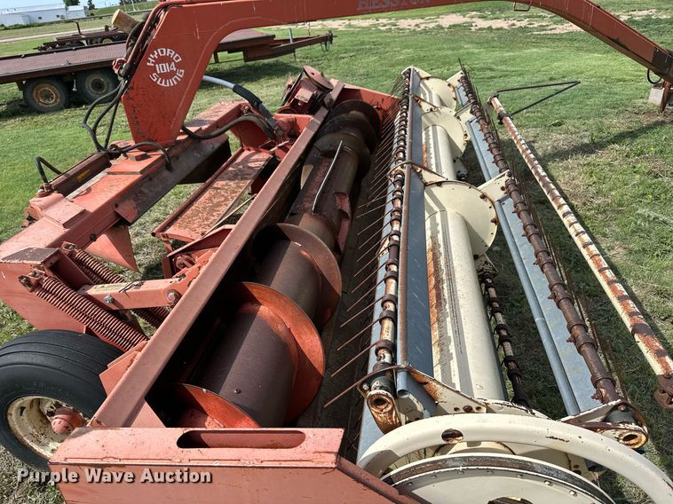 image for item KL9069 Hesston 1014 Hydroswing  swather / windrower