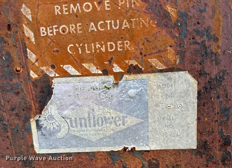 image for item KL9071 Sunflower F-16  off-set disk