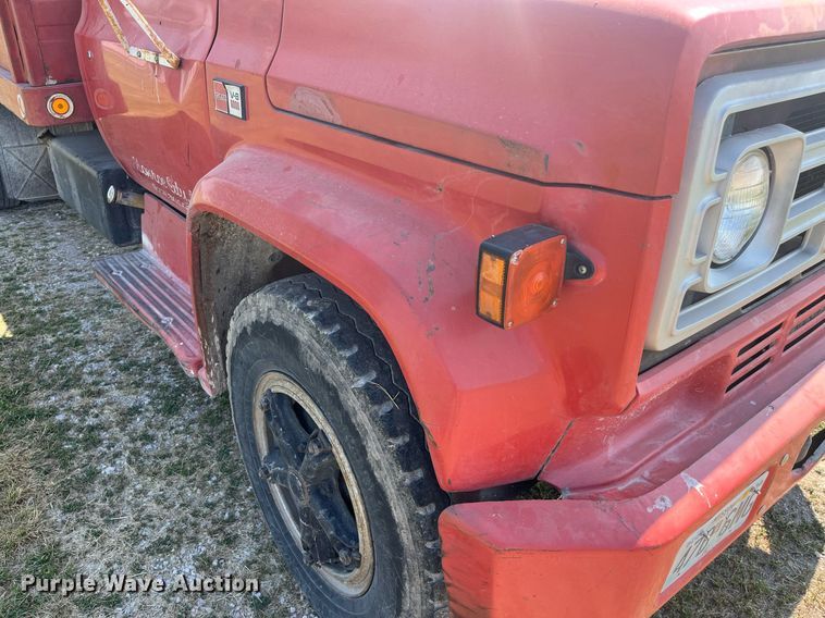 image for item LB9002 1980 GMC Sierra 6000  grain truck