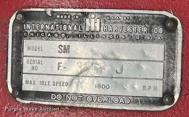 image for item LB9004 Mccormick Farmall Super M  tractor