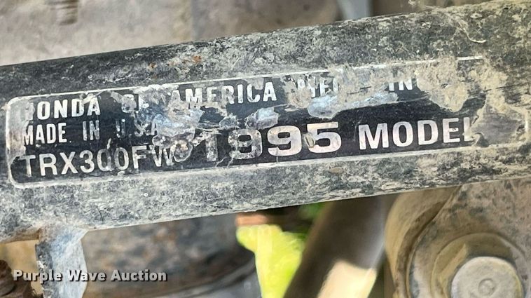 image for item LB9006 1995 Honda Four Trax 300  ATV