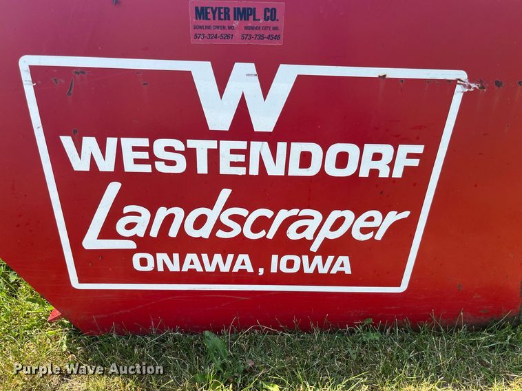 image for item LB9011 Westendorf Landscraper  box blade