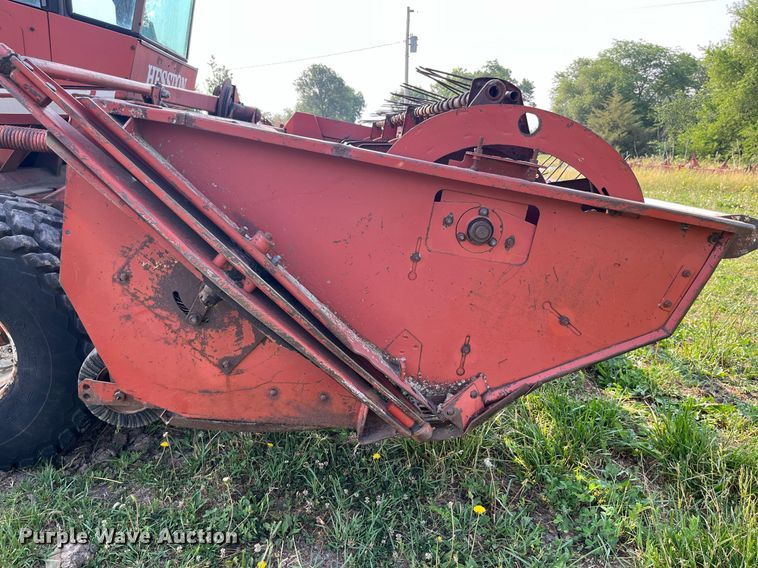 image for item LB9014 1982 Hesston 6550  swather / windrower