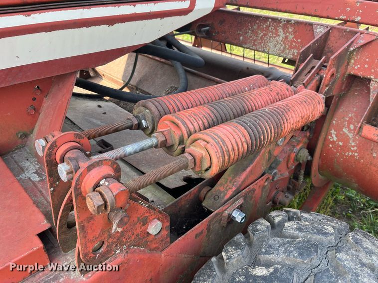 image for item LB9014 1982 Hesston 6550  swather / windrower