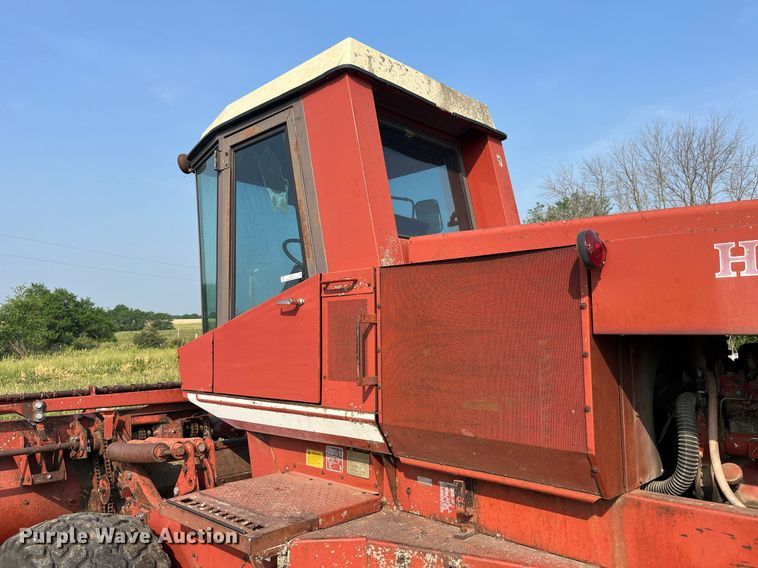 image for item LB9014 1982 Hesston 6550  swather / windrower