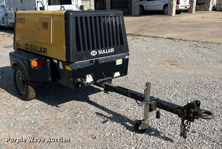 image for item LB9373 Sullair 185CA  air compressor
