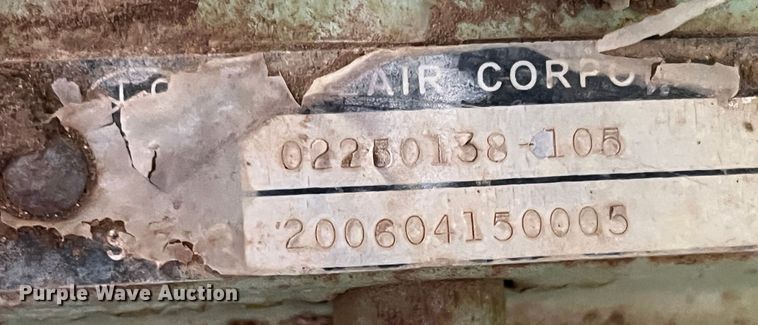 image for item LB9373 Sullair 185CA  air compressor