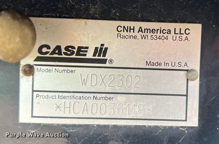 image for item LG9229 2006 Case IH WDX2302  windrower