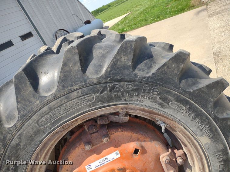 image for item LL9175 (2) 13.6-28 wheels and tires