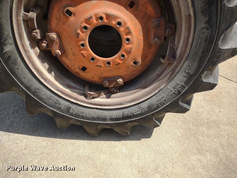 image for item LL9175 (2) 13.6-28 wheels and tires