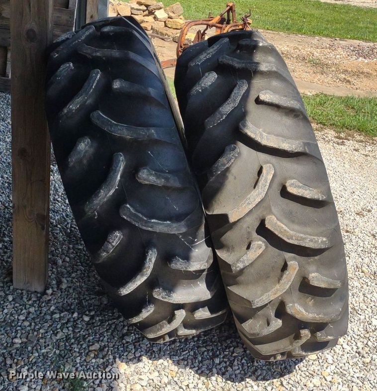 image for item LL9178 (2) 14.9-28 Good Year Dyna Torque II tires