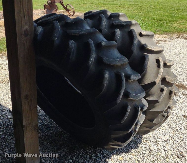 image for item LL9178 (2) 14.9-28 Good Year Dyna Torque II tires