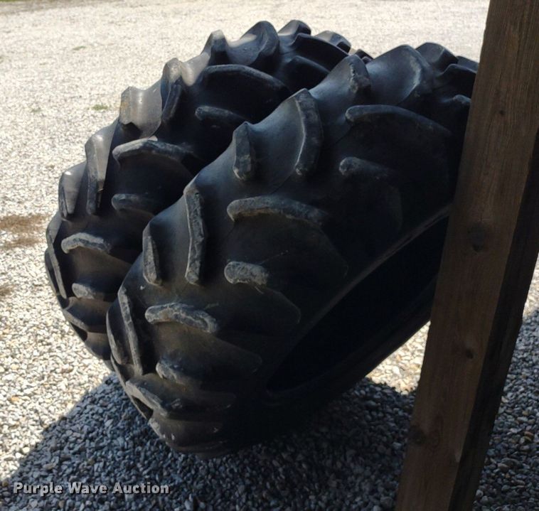 image for item LL9178 (2) 14.9-28 Good Year Dyna Torque II tires