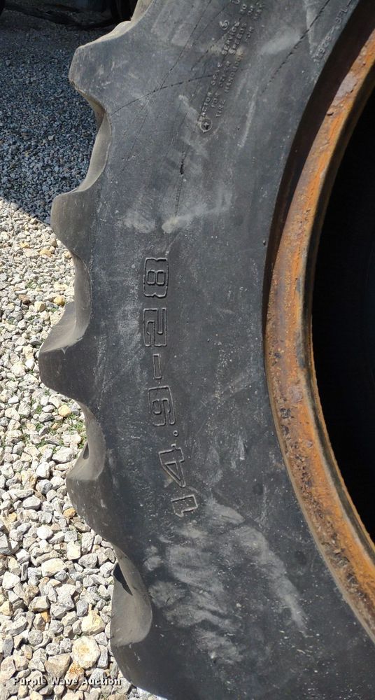 image for item LL9178 (2) 14.9-28 Good Year Dyna Torque II tires