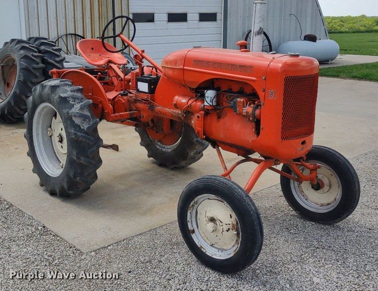 image for item LL9179 1939 Allis Chalmers B  tractor