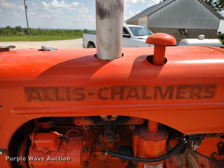 image for item LL9179 1939 Allis Chalmers B  tractor