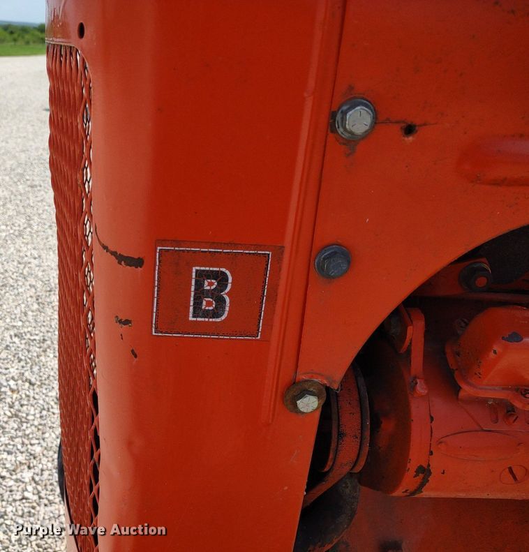 image for item LL9179 1939 Allis Chalmers B  tractor