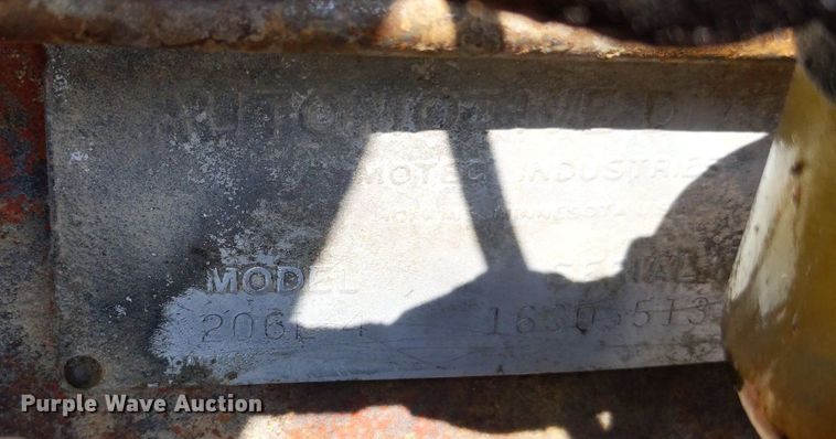 image for item LL9226 1962 Minneapolis Moline 4 Star  tractor