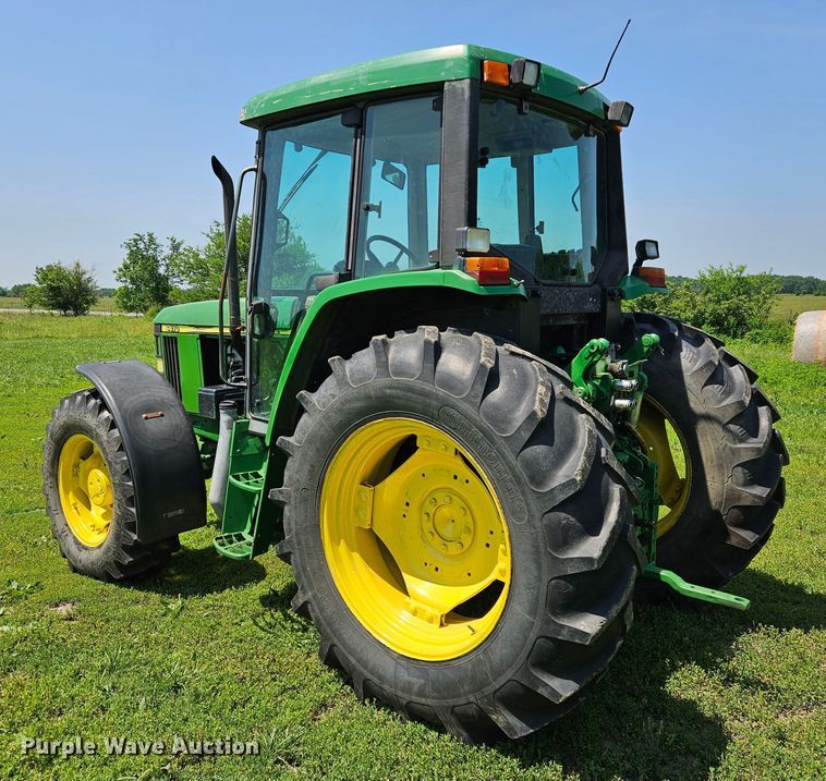 ◎ M a Y u . John Deere 6410 MFWD tractor in Blue Mound, KS | Item LL9229
