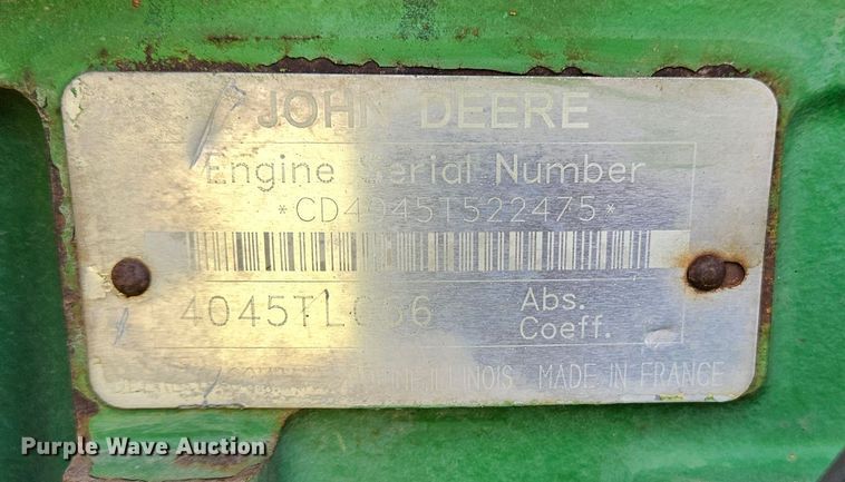 image for item LL9229 John Deere 6410  MFWD tractor