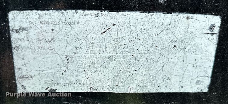 image for item LP9989 1998 Load Trail  equipment trailer