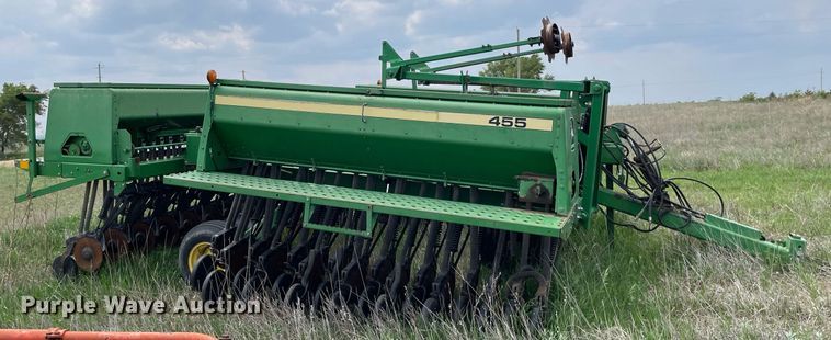 image for item LY9704 John Deere 455  grain drill