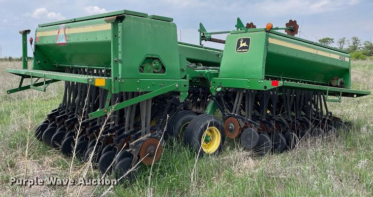 image for item LY9704 John Deere 455  grain drill