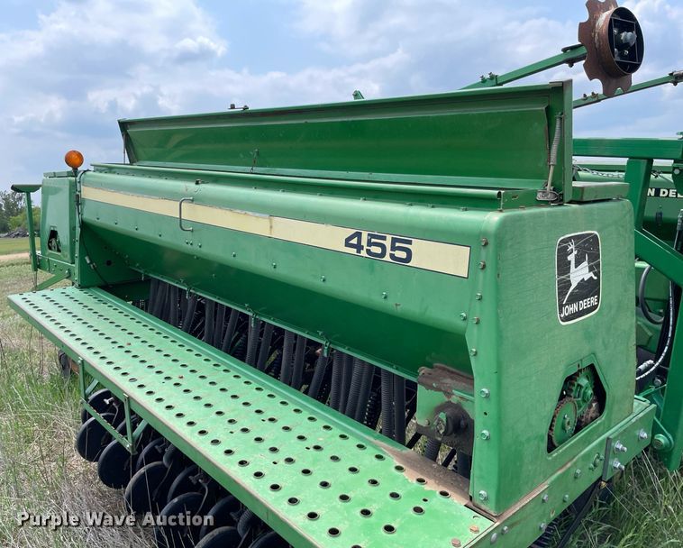 image for item LY9704 John Deere 455  grain drill