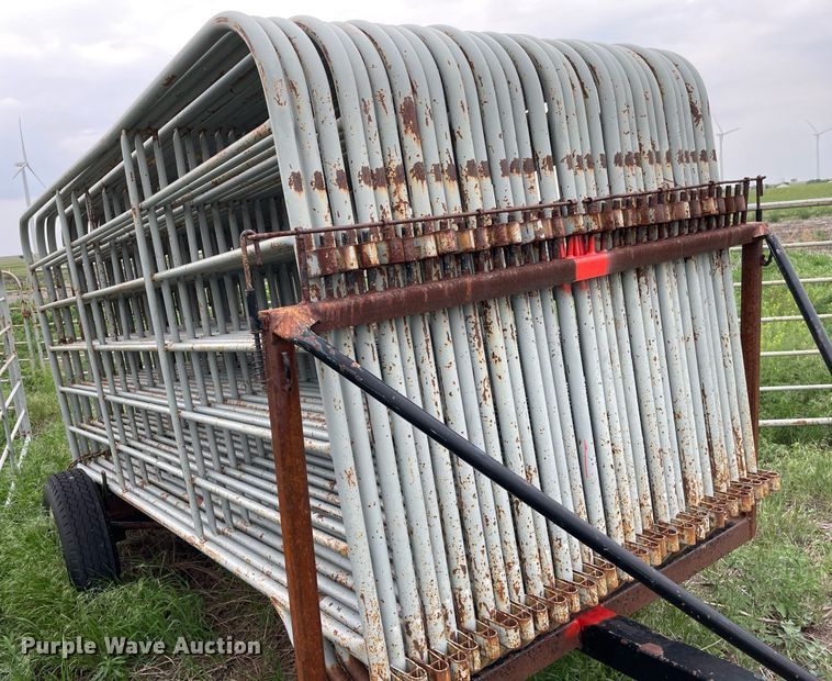 image for item LY9723 Winkel  panel trailer with panels