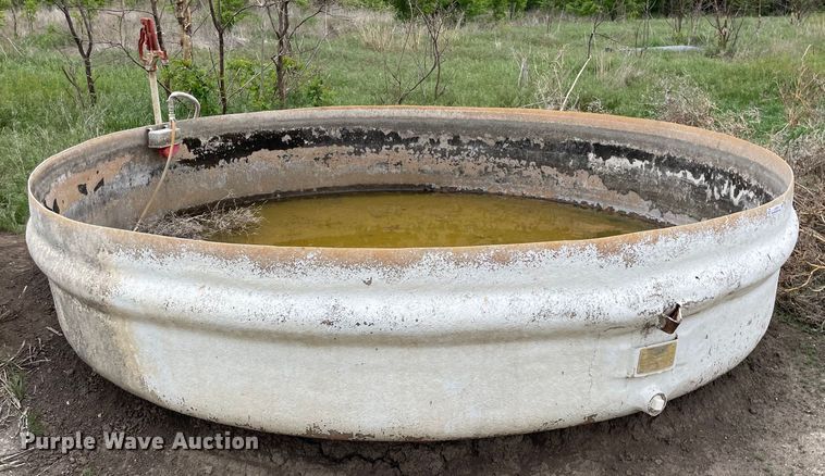 image for item LY9724 McDonald  fiberglass livestock tank