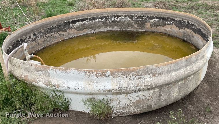 image for item LY9724 McDonald  fiberglass livestock tank