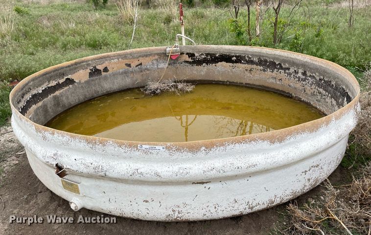 image for item LY9724 McDonald  fiberglass livestock tank
