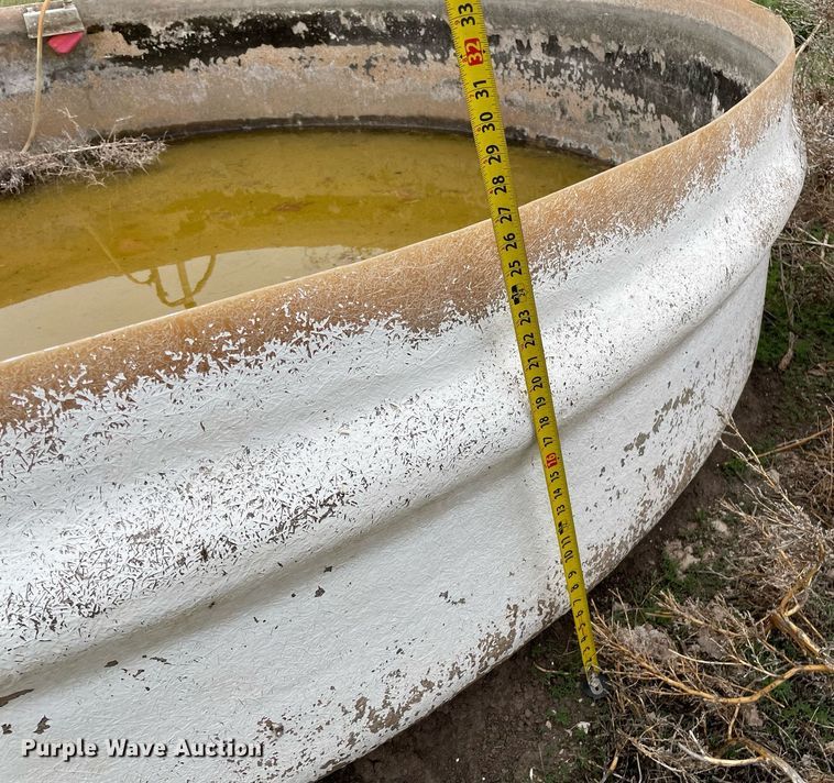 image for item LY9724 McDonald  fiberglass livestock tank