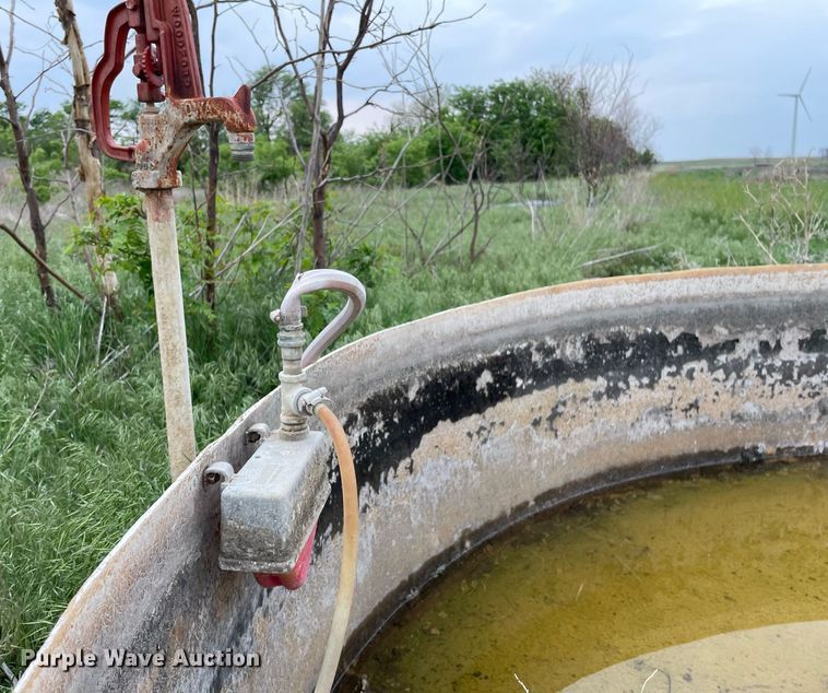 image for item LY9724 McDonald  fiberglass livestock tank