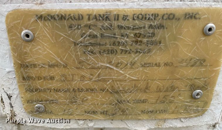 image for item LY9724 McDonald  fiberglass livestock tank