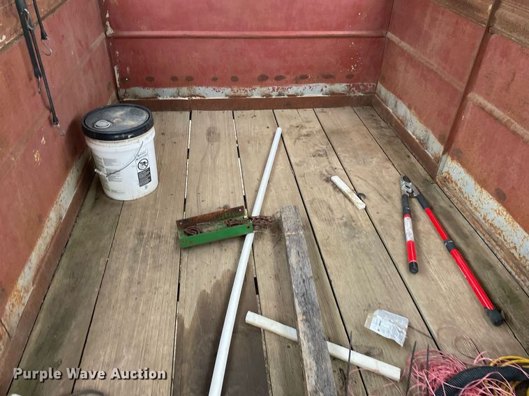 image for item LY9726 1974 HJ  livestock trailer