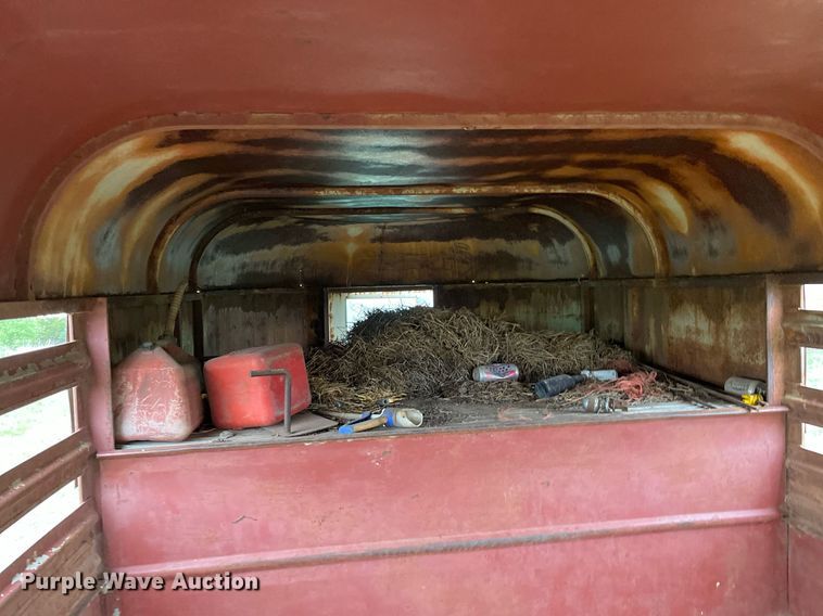 image for item LY9726 1974 HJ  livestock trailer