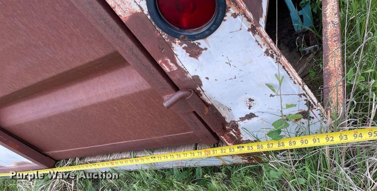 image for item LY9726 1974 HJ  livestock trailer