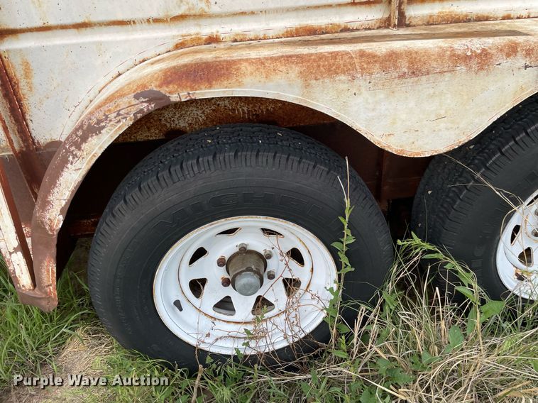 image for item LY9726 1974 HJ  livestock trailer