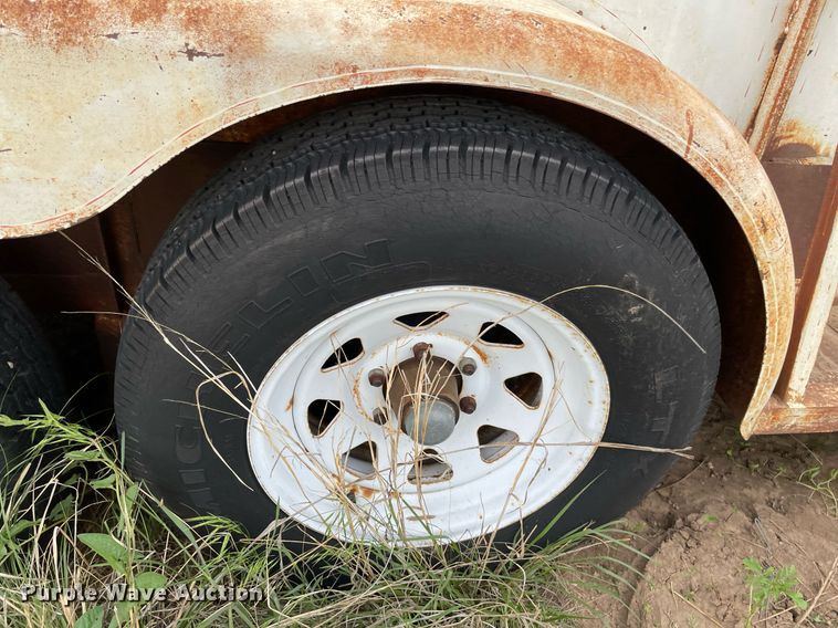 image for item LY9726 1974 HJ  livestock trailer