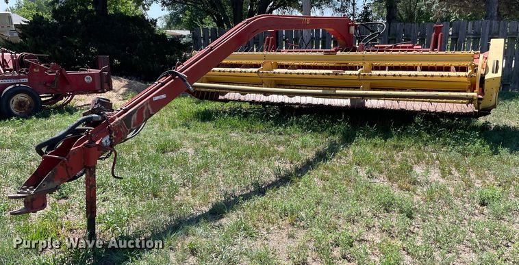 image for item LY9788 1992 New Holland 116  swather / windrower