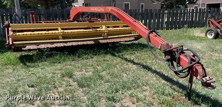 image for item LY9788 1992 New Holland 116  swather / windrower