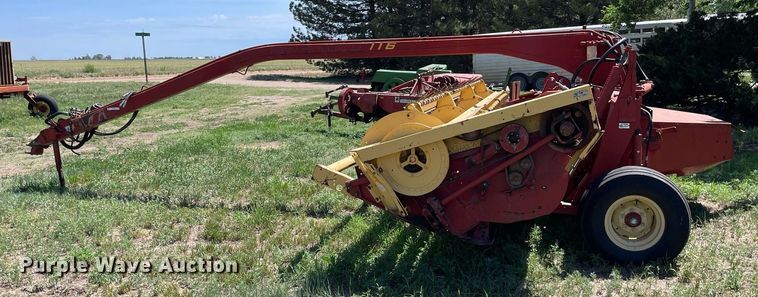 image for item LY9788 1992 New Holland 116  swather / windrower